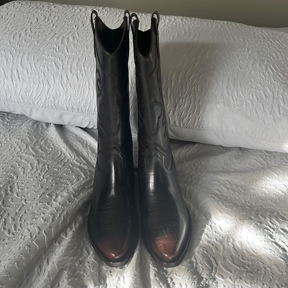 VINTAGE FOUNDRY CO TRUDY TALL COWBOY BOOT - Picture 3 of 6